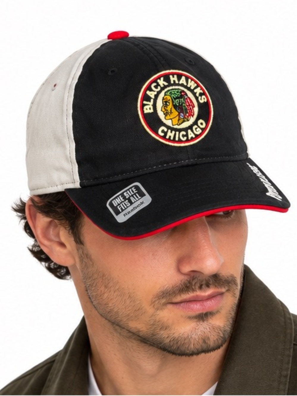 Reebok Chicago Blackhawks 2009 Winter Classic NHL Hat Cap New OSFA